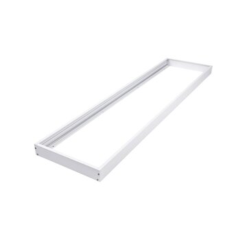 LCB LED LED Paneel opbouw framesysteem - 150x30x5 cm - Wit aluminium
