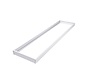 LED Paneel opbouw framesysteem - 150x30x5 cm - Wit aluminium