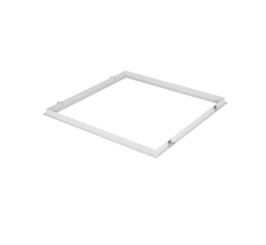 Inbouwframe - Systeem Compleet - Wit 60x60 cm | Geschikt voor LED Paneel - Side en Backlit