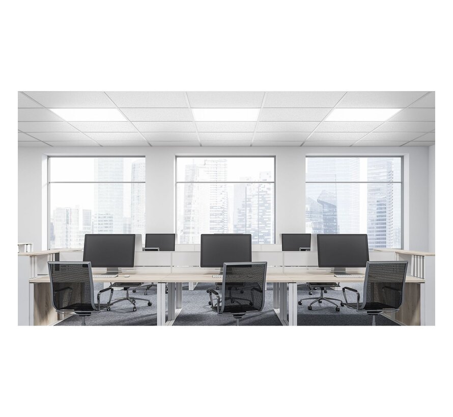 LED Paneel - Plus G2 RC009B - 28W 3400lm - 4000K Koel Wit | 120x30cm - UGR <19