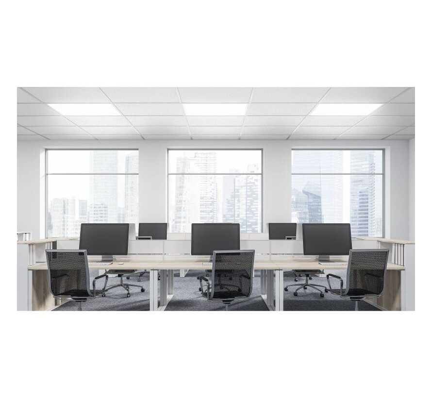 LED Paneel - G2 RC007B - 32W 3200lm - 4000K Koel Wit | 60x60cm - UGR <19