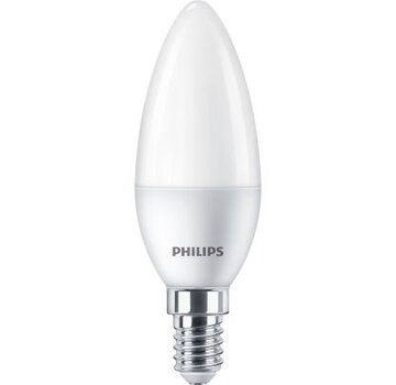 Philips LED lamp kleine fitting E14 kaars 6500K 5W - Melkglas