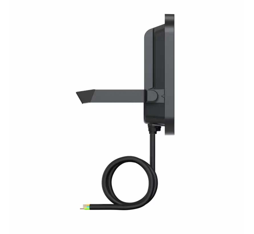 LED Breedstraler Aluminium Zwart 69W 10000lm 100D - 840 Koel Wit | IP66 - Lichtsensor - Symmetrisch