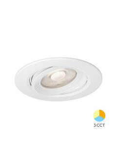 LED inbouwspot - 5W vervangt 35W - CCT - Kantelbaar