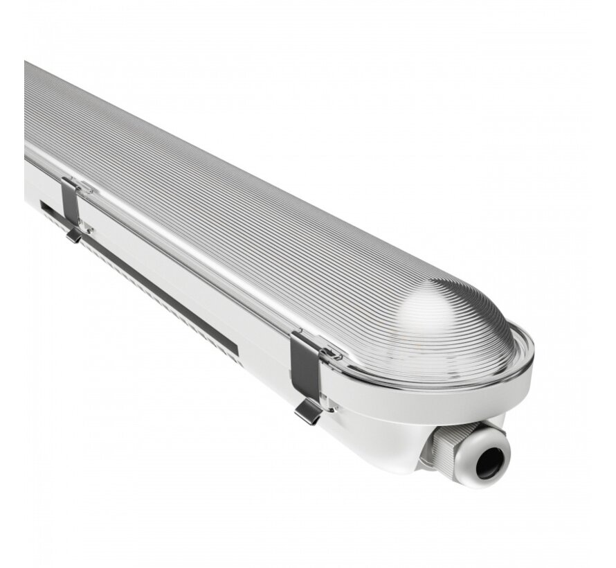 LED Waterdichte Montagebalk Vochtbestendig | IP66 58W-27W - 8700lm-4200Lm Multi Lumen Switch | 840 Koel Wit | 150cm