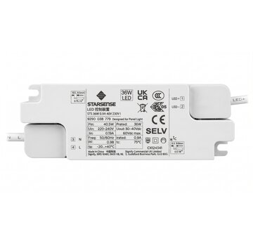 LED driver 36-40W – voor LED panelen 36–42V – 230V aansluiting