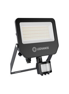 Ledvance LED Breedstraler Compact Sensor Gen 2 - 24/42W - 3300-6100Lm - 3CCT 3000K/4000K/6500K - IP65 - Zwart