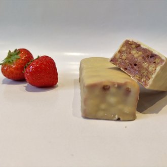 Xdaylight Aardbei Crunch reep (per stuk)