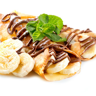 Xdaylight Pannenkoek met Chocolade-Banaansmaak (per stuk)