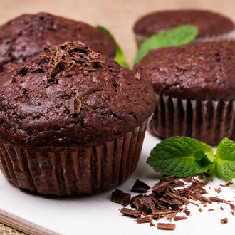 Xdaylight Muffin met Chocolade (per stuk)