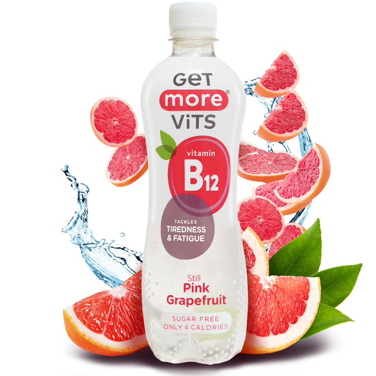 GetMoreVits Pink Grapefruit Vit B12