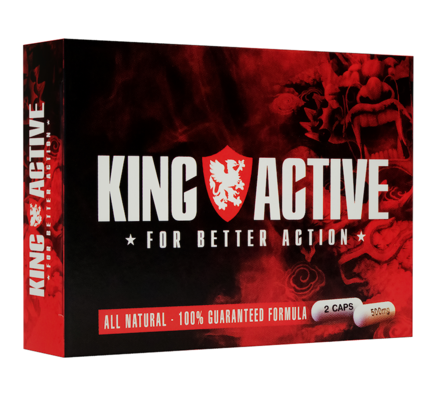 King Active - 80 Kapseln - Potenzmittel
