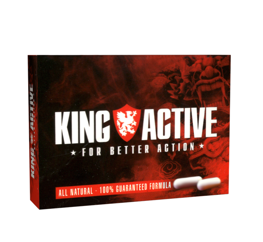 King Active - 2 Kapseln - Potenzmittel