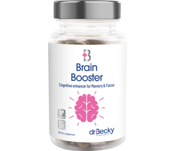 Dr. Becky Brain Booster - 60 Vegan Kapseln - Konzentration und Leistung