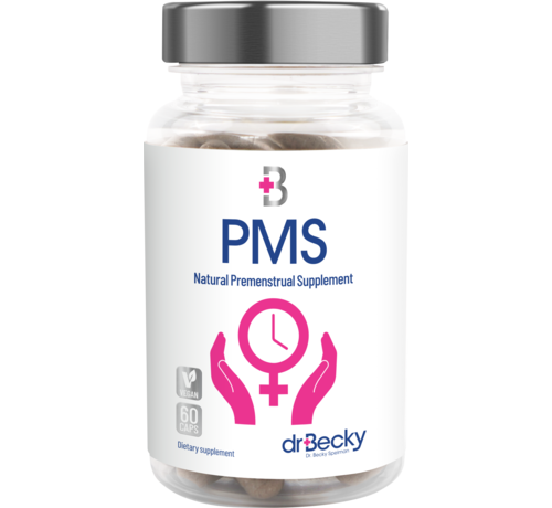 Dr. Becky PMS | 60 Vegane Kapseln | Prämenstruelle Formel