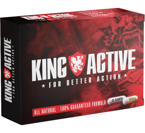 King Active King Active - 2 Kapseln - Potenzmittel