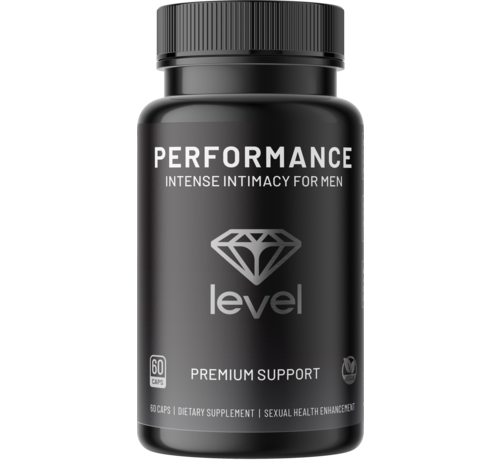 Level Level Performance | 60 vegan caps | Intense Intimacy for Men