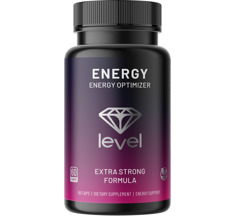 Level Energy | 60 vegan caps | Energy Optimizer | Energy Booster