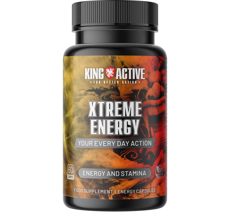 Xtreme Energy | 60 vegan caps | Energy & Stamina | Fitness & Energy