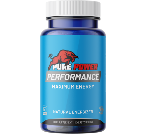 Pure Power Pure Power Performance | 60 vegan caps | Maximum Energy | Energy Booster
