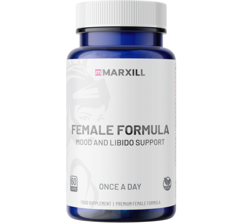 Marxill Female Formula | 60 Vegane Kaps | Libido Frau | Positiv auf Ihre Hormonschwankungen