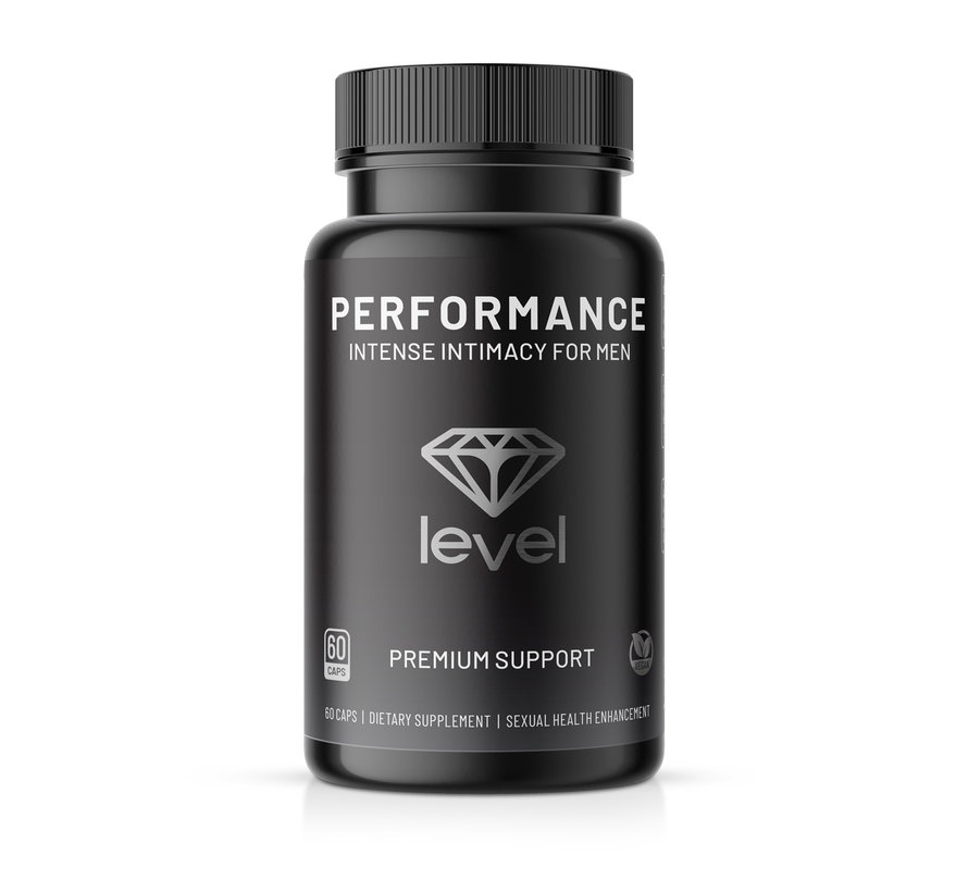 Level Performance | 60 vegan caps | Intense Intimacy for Men
