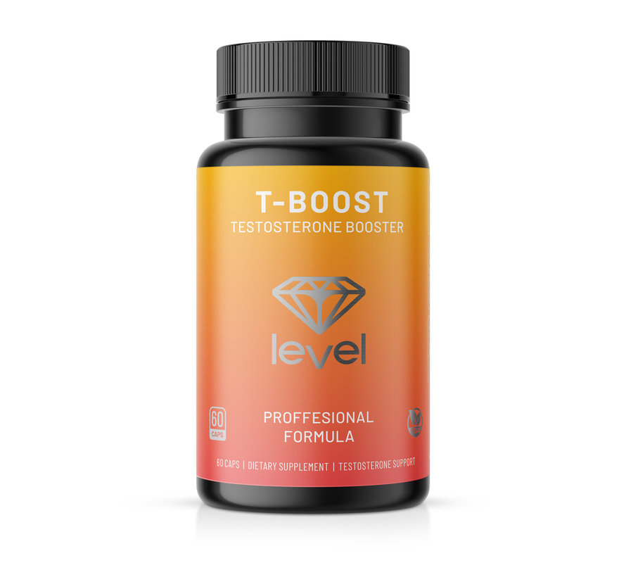 Level T- Boost  | 60 vegan capsules  | Testosterone booster
