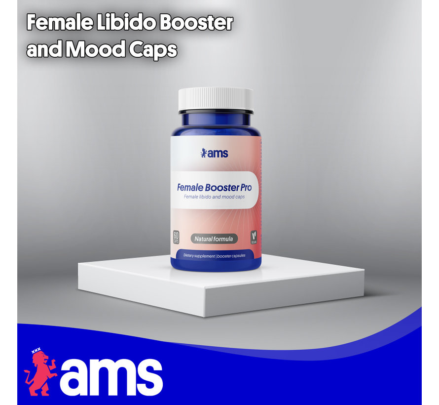 Female Booster Pro | 60 vegan caps | Stemming & Libido Booster | Voor Vrouwen