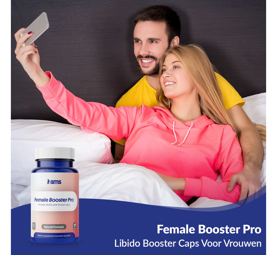 Female Booster Pro | 60 vegan caps | Stemming & Libido Booster | Voor Vrouwen