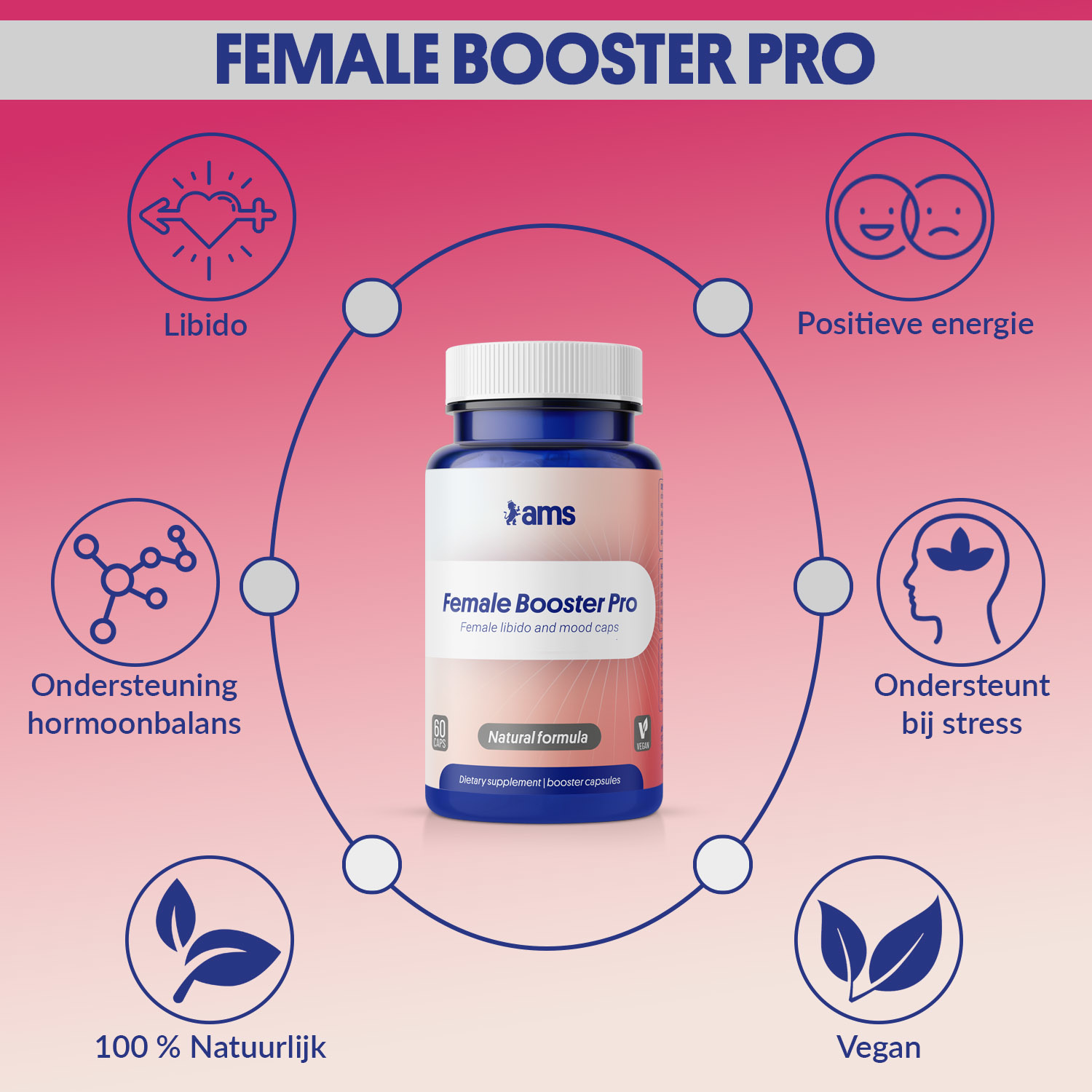Female Booster Pro Vegan Caps Libido Support Relaxation