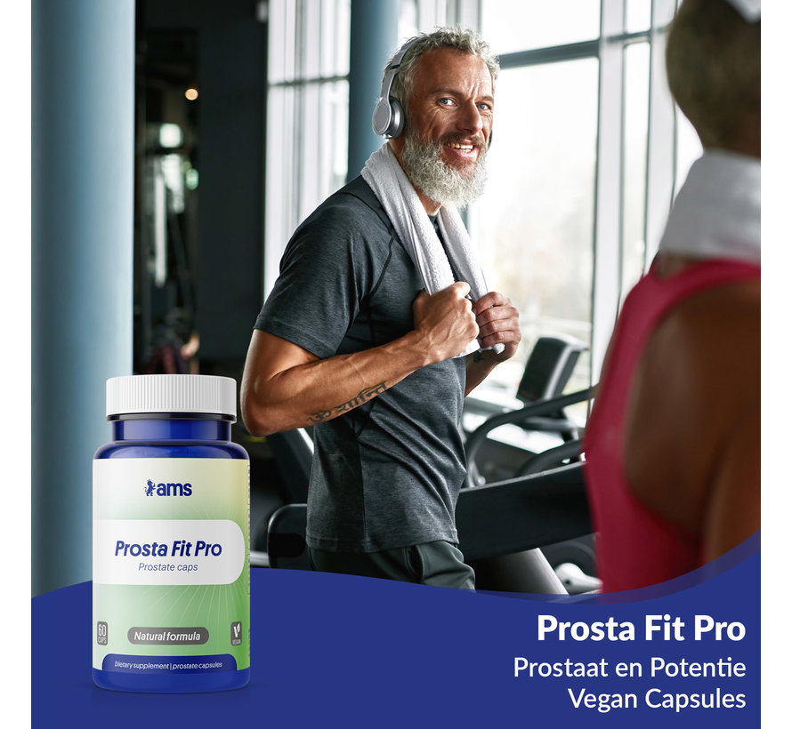 Prosta Fit Pro | 60 Vegane Kaps | Prostata, Potenz & Harnwegskapseln | Prostatafunktion