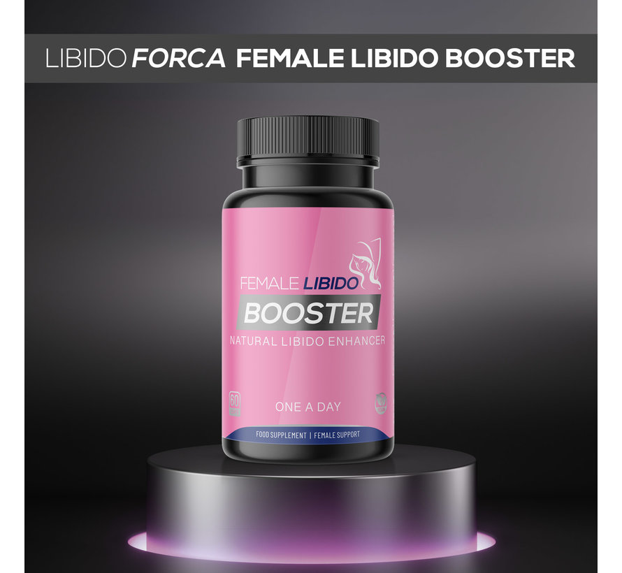 Female Libido Booster | 60 vegan caps | Libido Vrouw | Libido & Positieve Energie Formule