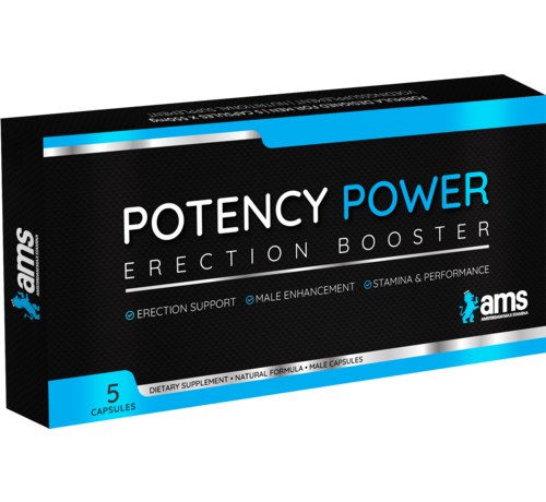 Amsterdam Max Stamina Potency Power - 5 capsules - Mannenformule