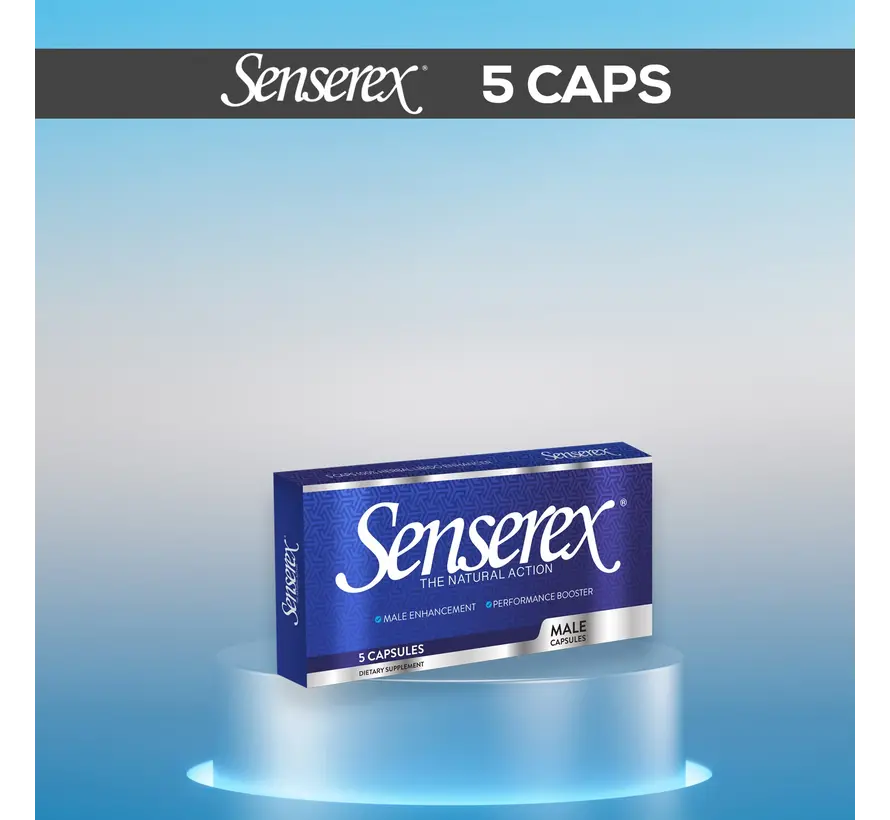 Senserex - 5 capsules - Erectile dysfunction