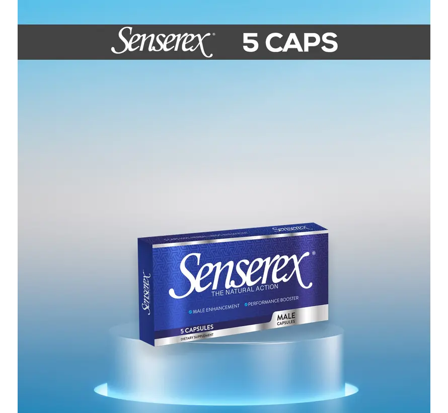 Senserex - 5 Kapseln - Potenzmittel