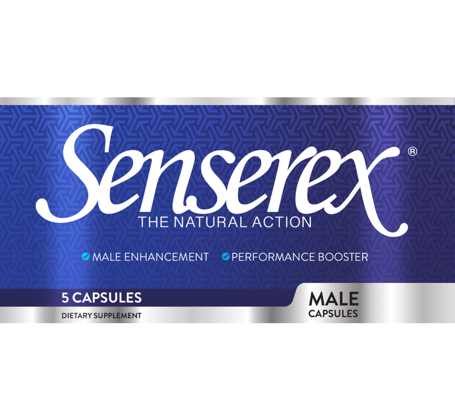 Senserex - 5 capsules - Erectile dysfunction