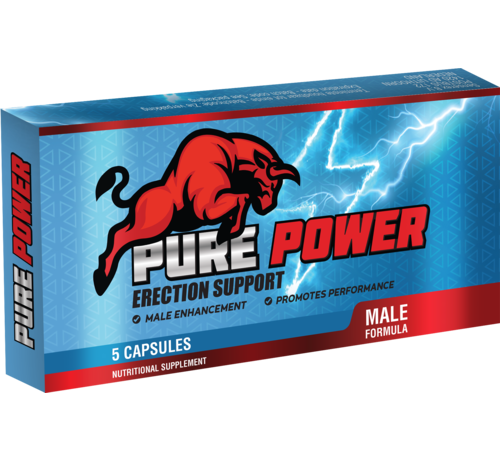 Pure Power Pure Power - 5 capsules - Erectie stimulerend