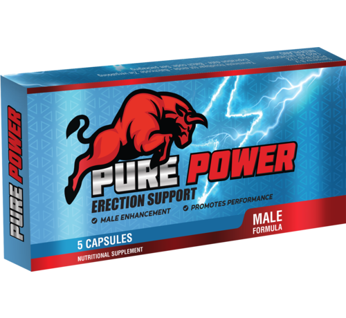 Pure Power Pure Power - 5 Kapseln - Potenzmittel