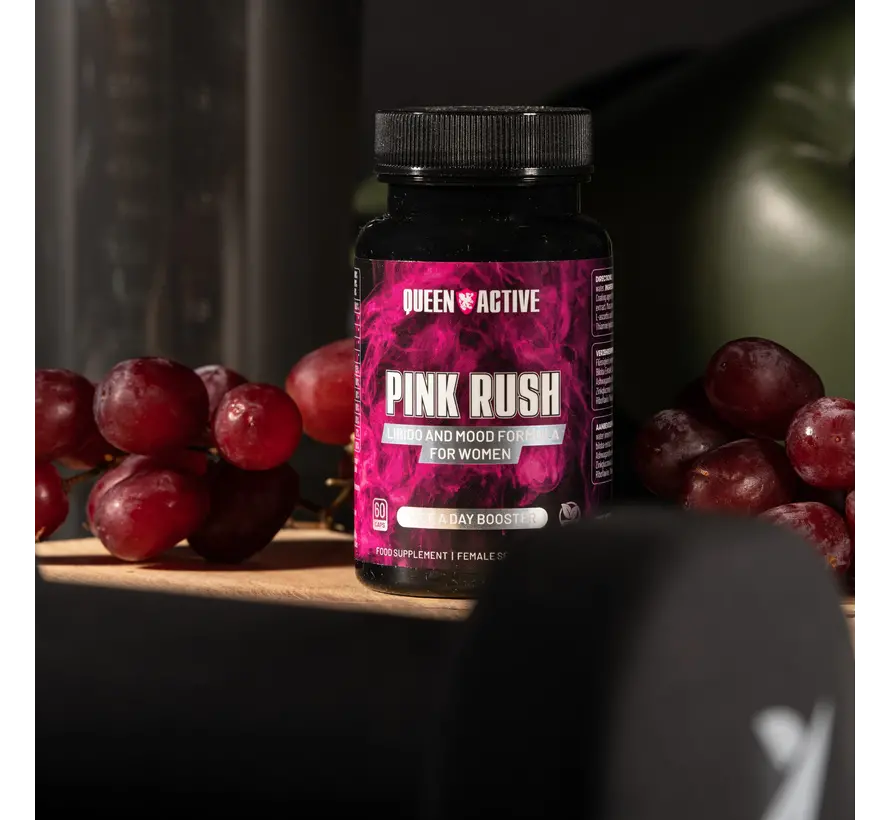 Pink Rush | 60 vegan caps | Libido vrouw | Vrouwelijk Libido & Stemmingsformule