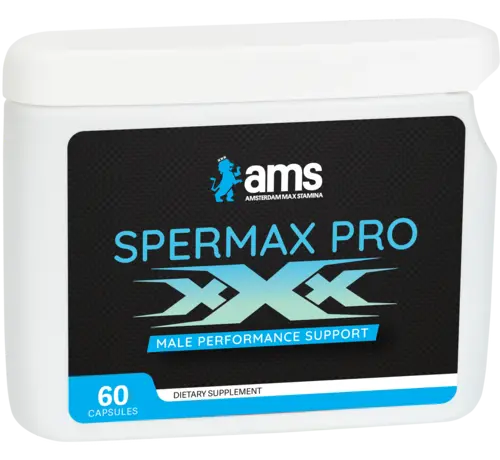 Amsterdam Max Stamina Spermax Pro | 60 caps | Vruchtbaarheid en Spermakwaliteit | Sperma Productie