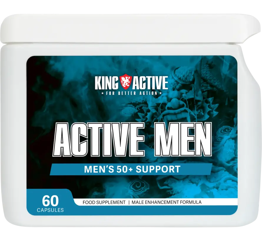 Active Men 50+ Support - 60 caps - Potentie, Energie & Testosteron Booster