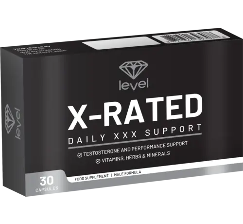 Level X-Rated 30 caps | Testosteron & Potentie  | 1 capsule per dag  | One A Day