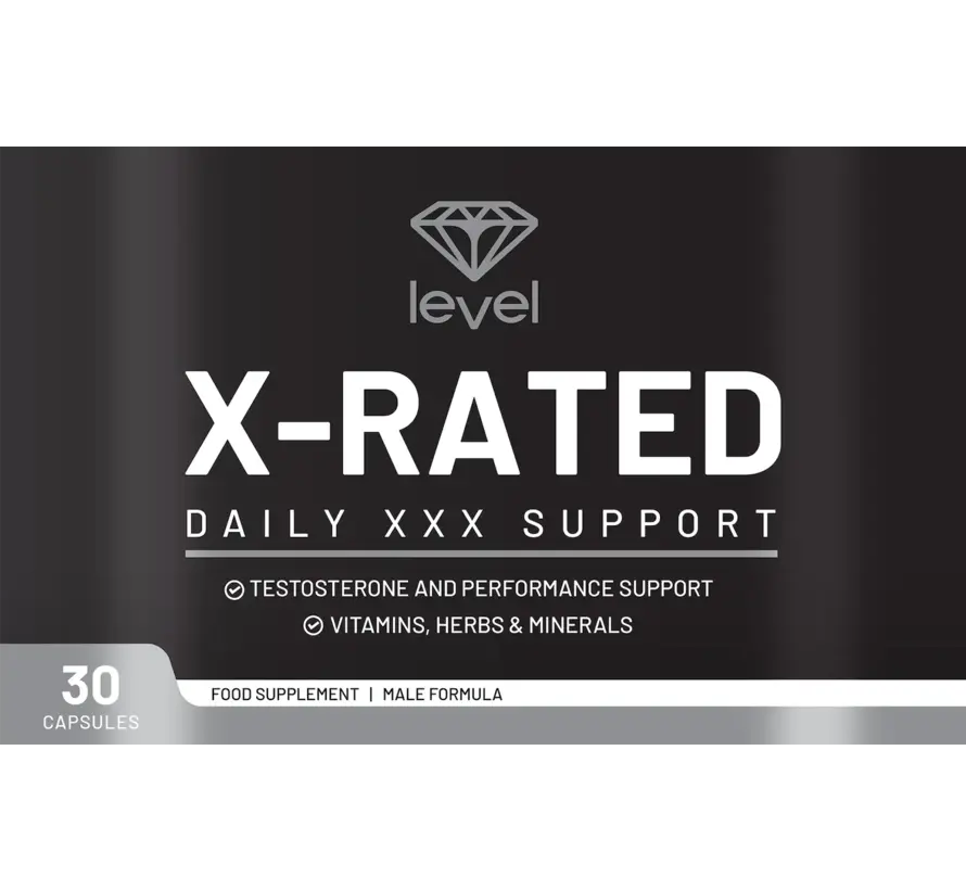 X-Rated 30 caps | Testosteron & Erectie Booster  | 1 capsule per dag  | One A Day