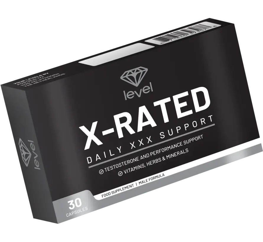 X-Rated 30 caps | Testosteron & Potentie  | 1 capsule per dag  | One A Day