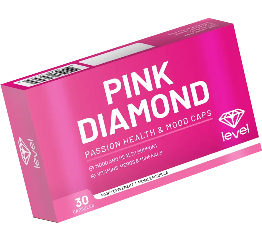 Pink Diamond - 30 Caps - Libido - Energy - Hormonal Balance