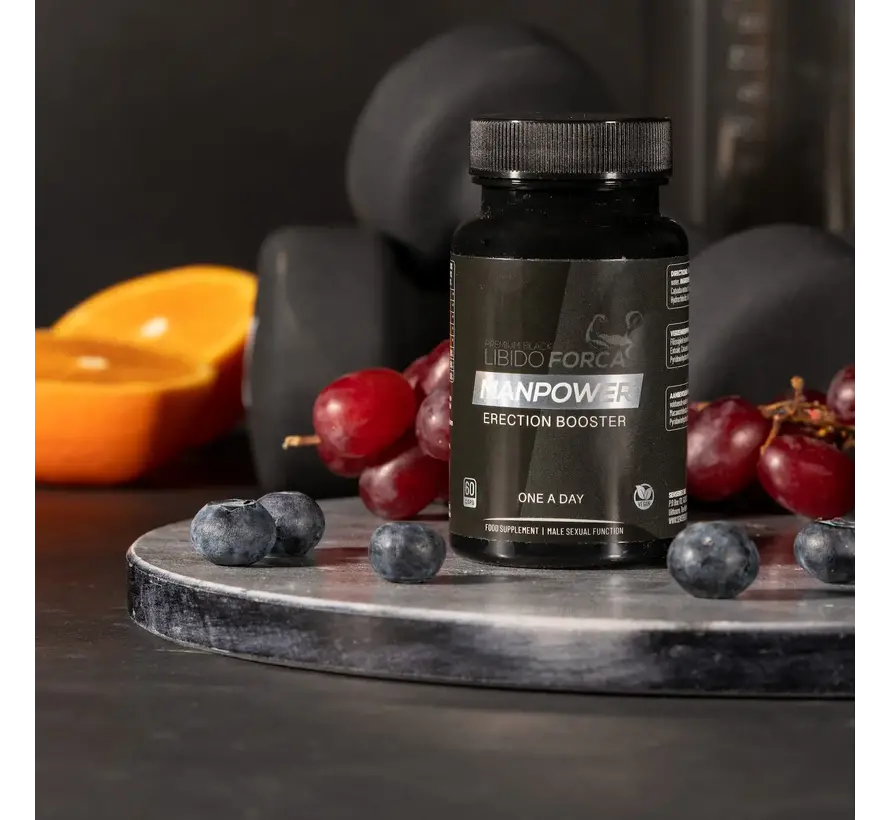 ManPower | 60 vegan caps | Erection Booster | Erection & Libido