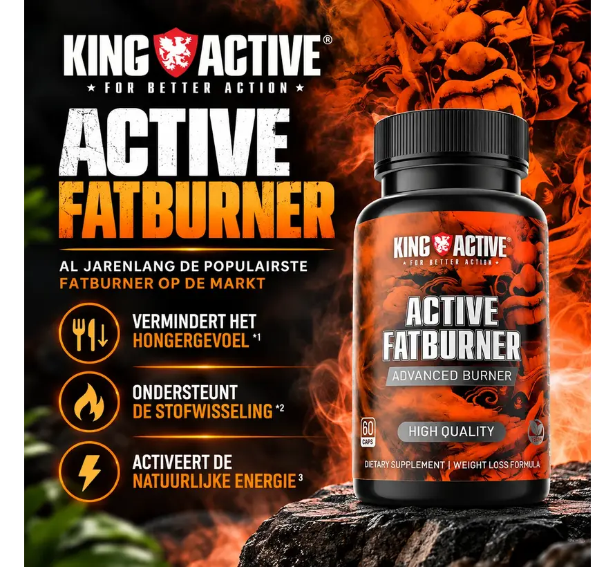 Active Fatburner | 60 vegan caps | Advanced Burner | Burn Fat & Energy