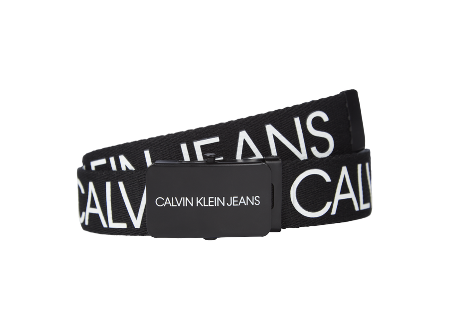 Canvas logo belt