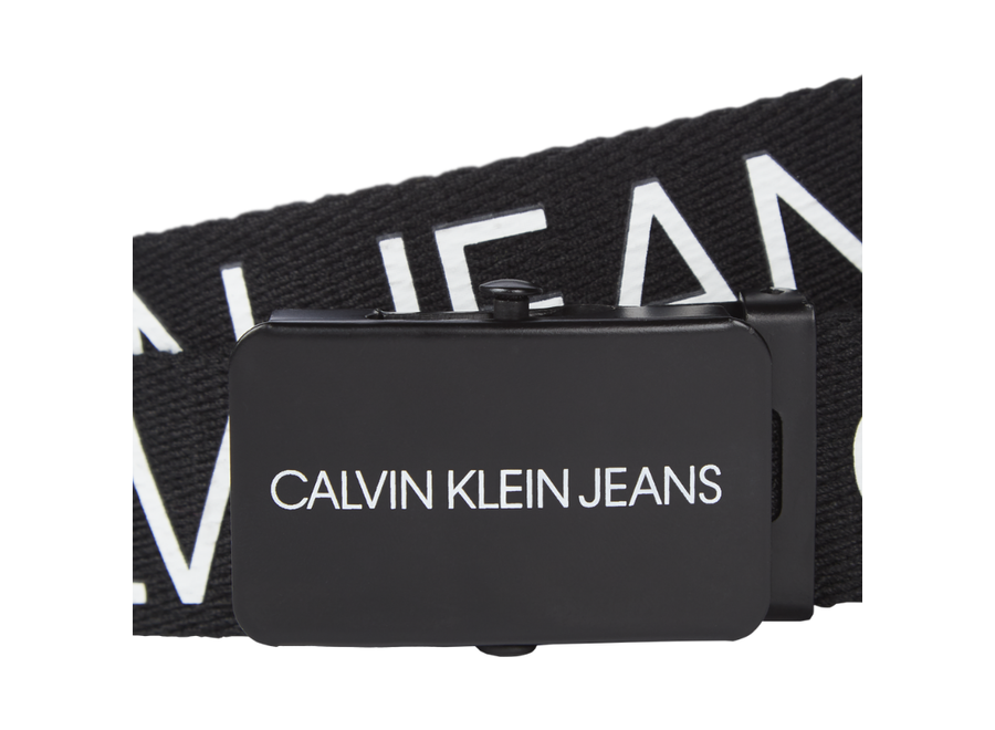 Canvas logo belt