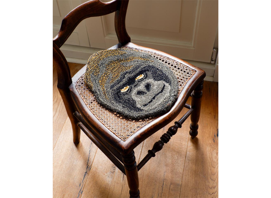 Doinggoods Groovy Gorilla Head Rug